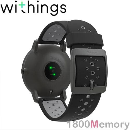 Withings 40mm Sport Smartwatch - HWA03b - Black sport all inter