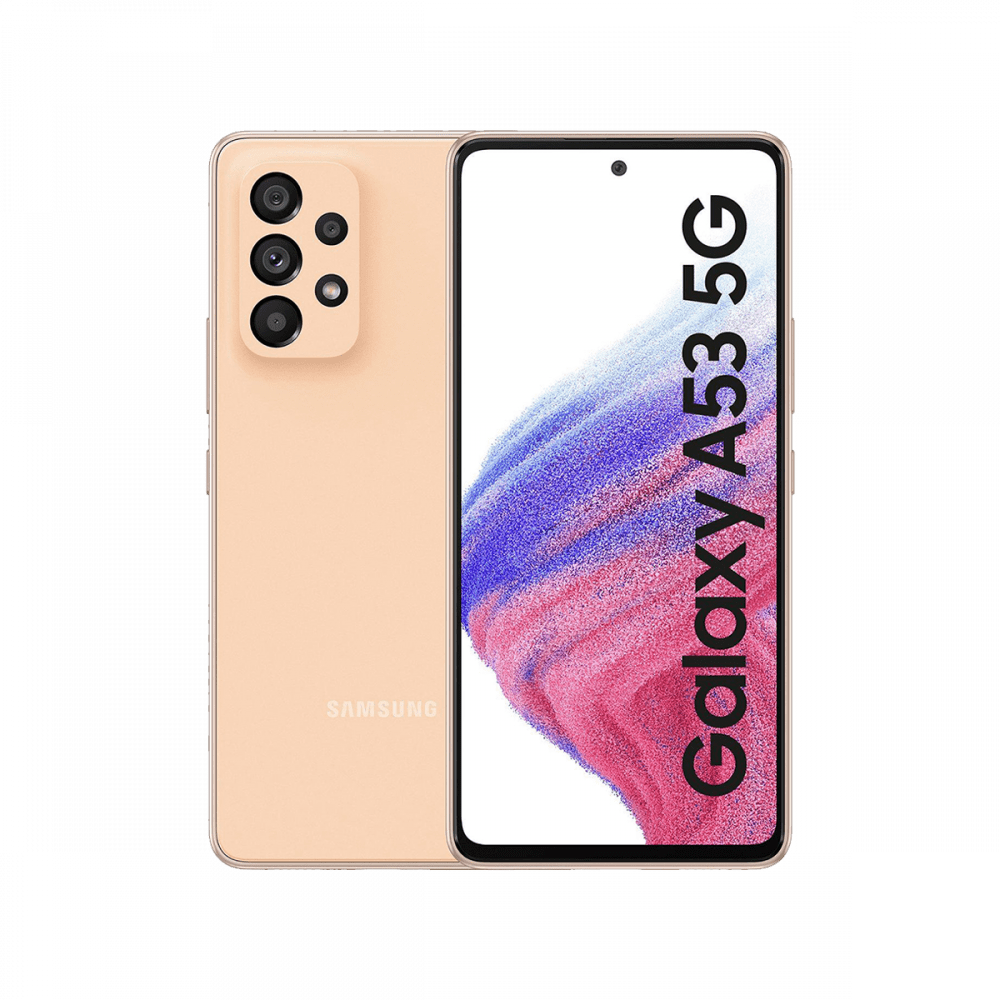 Samsung Galaxy A53 5G 256GB/8GB (International Model) Mobile Phone - Peach