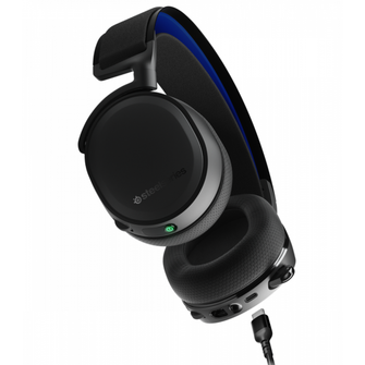 STEELSERIES ARCTIS 7P+ WIRELESS GAMING HEADSET - BLACK  AND BLUE