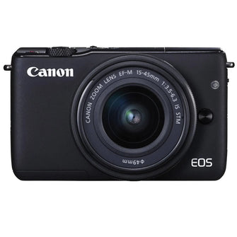Canon,Canon EOS M10 15-45/3.5-6.3 EF-M IS STM - Black - Gadcet.com