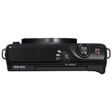 Canon,Canon EOS M10 15-45/3.5-6.3 EF-M IS STM - Black - Gadcet.com