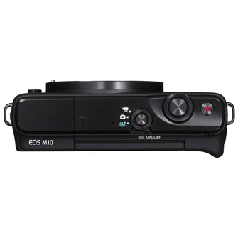 Canon,Canon EOS M10 15-45/3.5-6.3 EF-M IS STM - Black - Gadcet.com