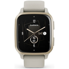 Garmin,Garmin Venu Sq 2 Music - French Grey & Cream Gold - Gadcet.com