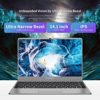 Buy TECLAST,Teclast F7 Plus 3 14.1 inch, Intel N4120, 8GB RAM 256GB SSD - Silver - Gadcet.com | UK | London | Scotland | Wales| Ireland | Near Me | Cheap | Pay In 3 | 