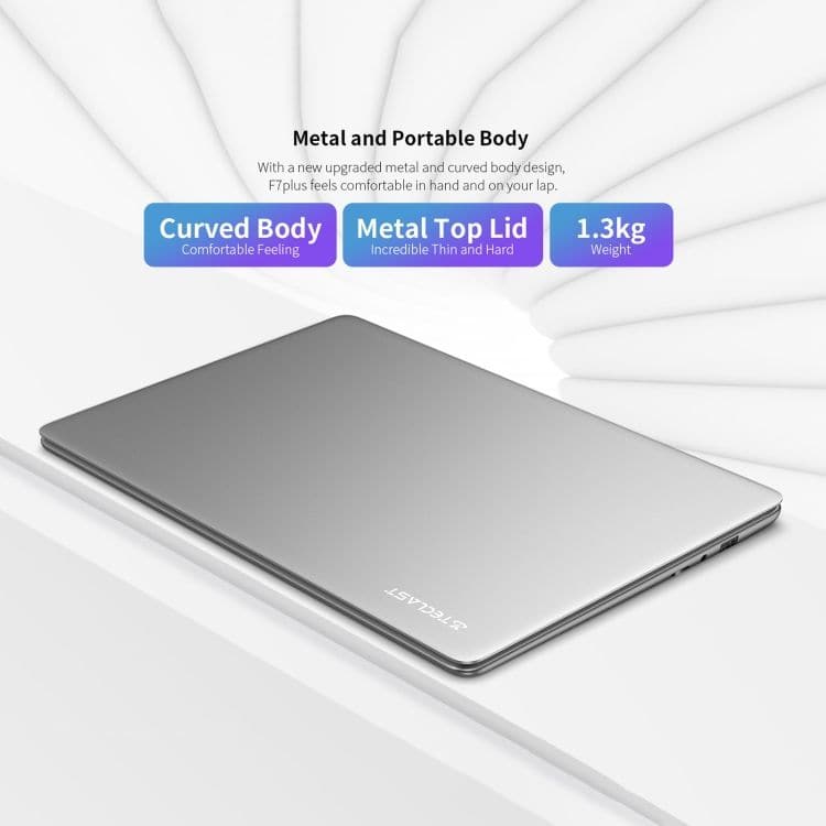 Buy TECLAST,Teclast F7 Plus 3 14.1 inch, Intel N4120, 8GB RAM 256GB SSD - Silver - Gadcet.com | UK | London | Scotland | Wales| Ireland | Near Me | Cheap | Pay In 3 | 