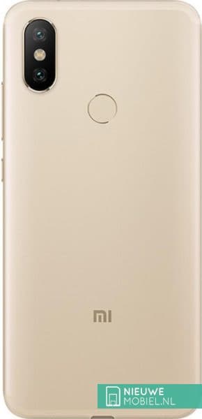 Xiaomi Mi A2 15.2 cm (5.99") Dual SIM Android 8.0 4G USB Type-C 4 GB 64 GB 3010 mAh Gold - Unlocked