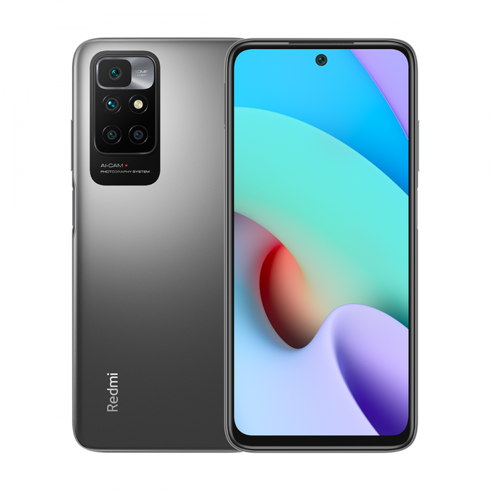 Xiaomi,Xiaomi Redmi 10 2022 4G Smartphone 4 RAM, 128GB Storage, Dual SIM - Carbon Grey - Unlocked - Gadcet.com